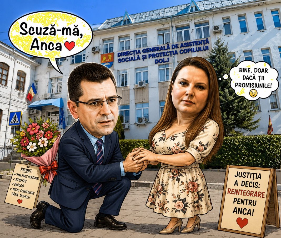 IMAGINEA Anca-Florin.jpg A doua concediere. Al doilea succes în instanță. Anca Capac câștigă definitiv la Curtea de Apel Craiova și este reintegrată la DGASPC Dolj